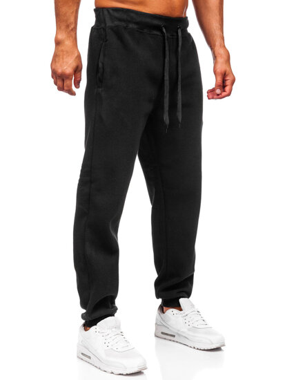 Pantaloni de jogger pentru bărbați groși, negri, de la Bolf MS002