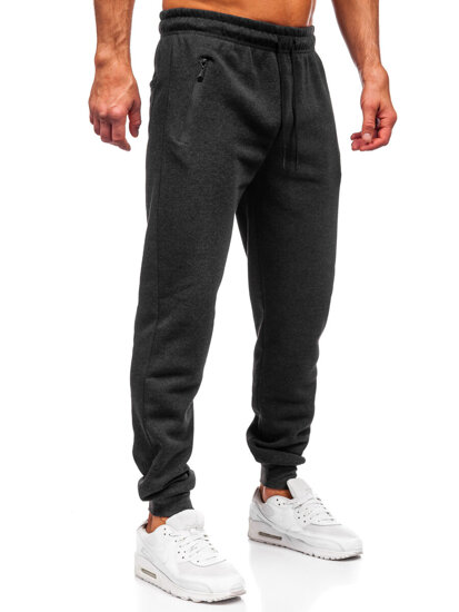 Pantaloni de jogging antracit pentru bărbați de la Bolf JX6273