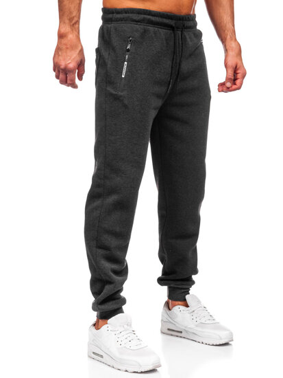 Pantaloni de jogging antracit pentru bărbați de la Bolf JX6275