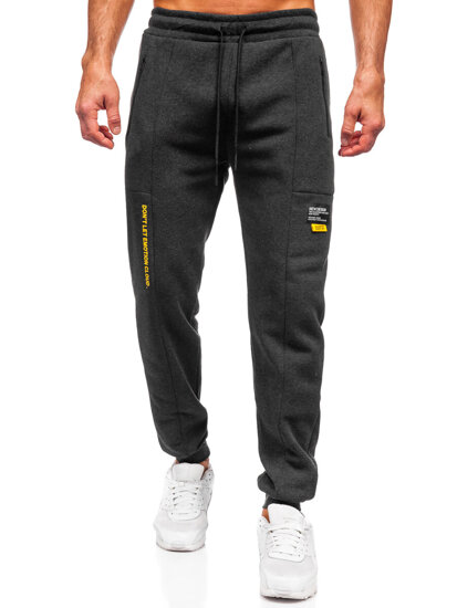 Pantaloni de jogging antracit pentru bărbați de la Bolf JX6297