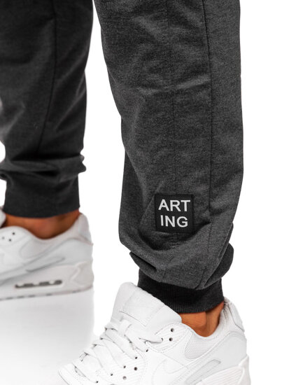 Pantaloni de jogging antracit pentru bărbați de la Bolf JX6355