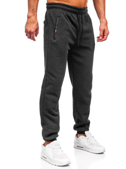 Pantaloni de jogging antracit pentru bărbați de la Bolf JX6603