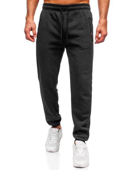 Pantaloni de jogging antracit pentru bărbați de la Bolf JX6603