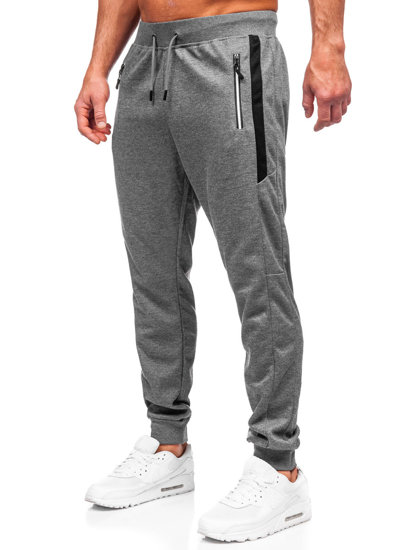 Pantaloni de jogging gri pentru bărbați de la Bolf 8K212A