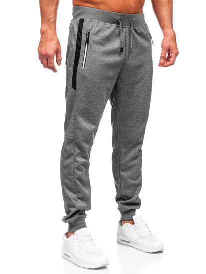 Pantaloni de jogging gri pentru bărbați de la Bolf 8K212A