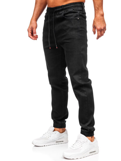 Pantaloni de jogging negri pentru bărbați Bolf 8160