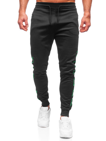 Pantaloni de jogging negri pentru bărbați de la Bolf HL9161