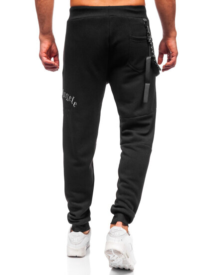 Pantaloni de jogging negri pentru bărbați de la Bolf JX6287