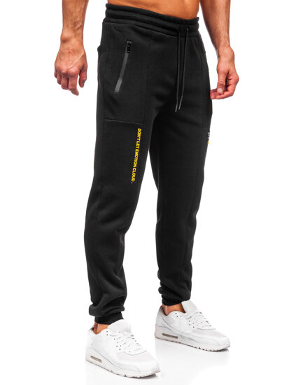 Pantaloni de jogging negri pentru bărbați de la Bolf JX6297