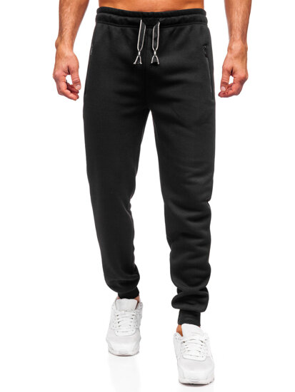 Pantaloni de jogging negri pentru bărbați de la Bolf JX6602