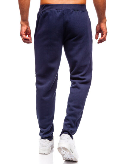 Pantaloni de jogging pentru bărbați, de culoare bleumarin, de la Bolf MS002