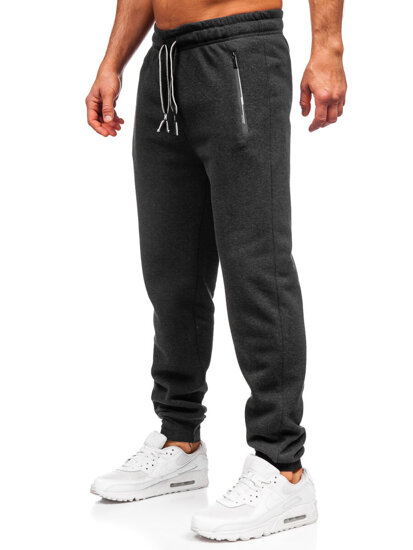 Pantaloni de jogging pentru bărbați din grafit de la Bolf JX6602