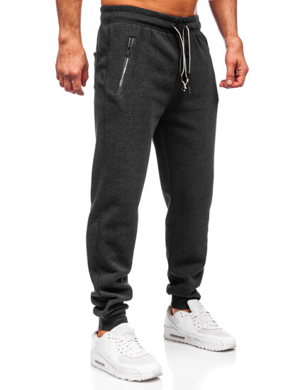 Pantaloni de jogging pentru bărbați din grafit de la Bolf JX6602