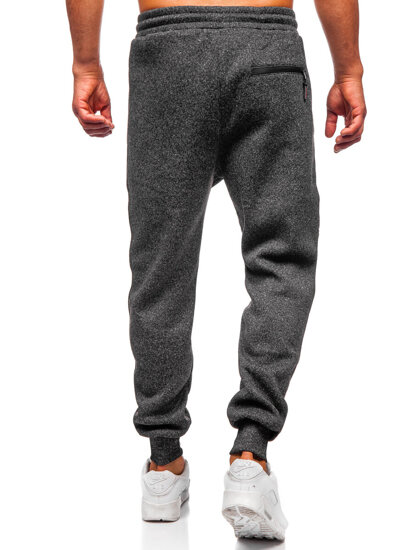 Pantaloni de jogging pentru bărbați izolați cu grafit Bolf Q1102