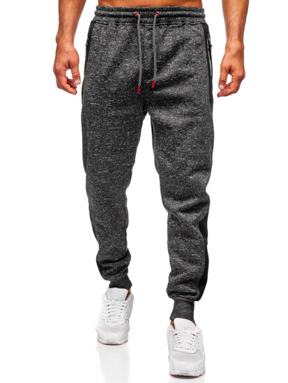 Pantaloni de jogging pentru bărbați izolați cu grafit Bolf Q1200