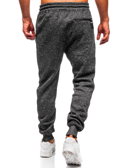 Pantaloni de jogging pentru bărbați izolați cu grafit Bolf Q1201