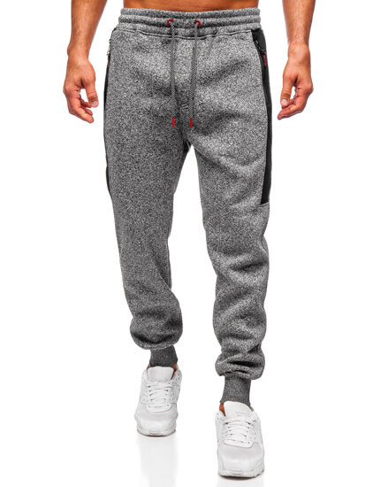 Pantaloni de jogging pentru bărbați izolați în antracit de la Bolf Q1102