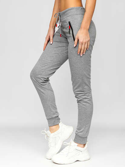 Pantaloni de training gri dame Bolf JX7723