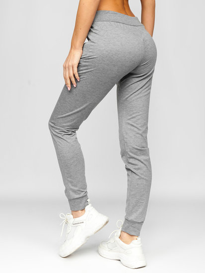 Pantaloni de training gri dame Bolf JX7723