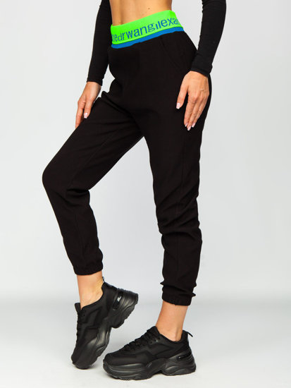 Pantaloni de training negri dame Bolf H1007A