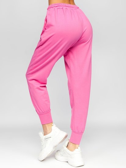 Pantaloni de training roz dame Bolf 0011