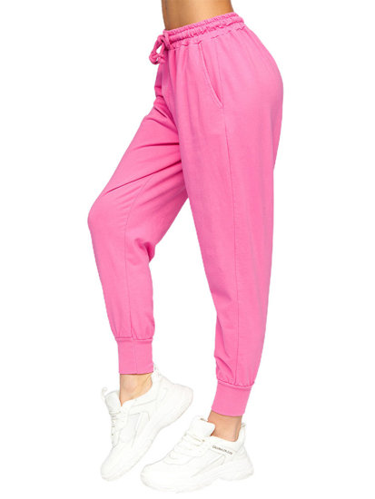 Pantaloni de training roz dame Bolf 0011