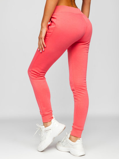 Pantaloni de training roz-deschis dame Bolf CK-01-19