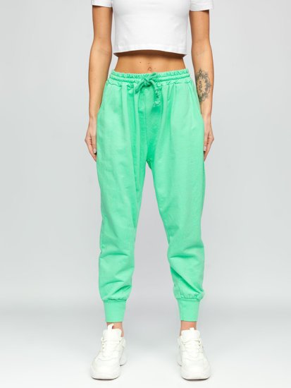 Pantaloni de training verzi dame Bolf 0011