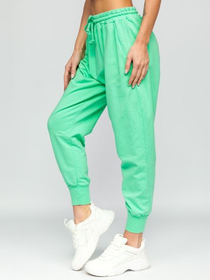 Pantaloni de training verzi dame Bolf 0011