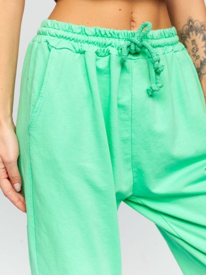 Pantaloni de training verzi dame Bolf 0011