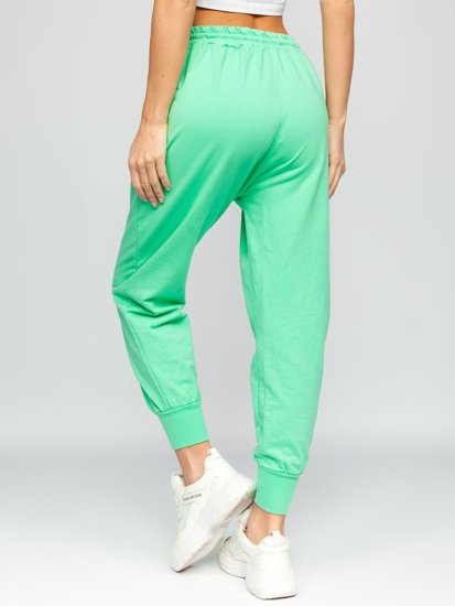 Pantaloni de training verzi dame Bolf 0011