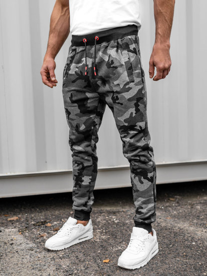 Pantaloni de trening army-grafit Bolf KZ15A