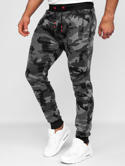 Pantaloni de trening army-grafit Bolf KZ15B