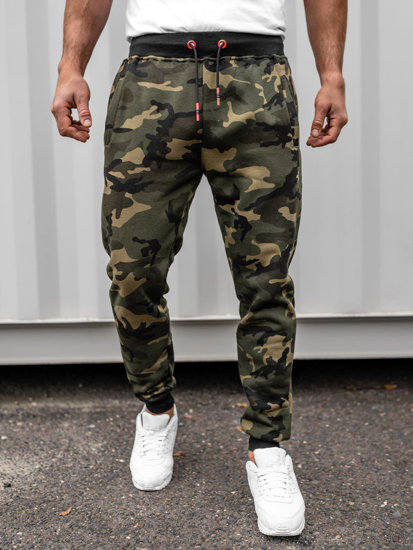 Pantaloni de trening army-kaki Bolf KZ15A