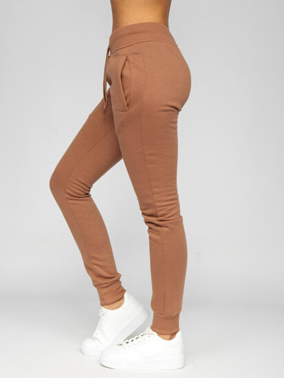 Pantaloni de trening bej dame Bolf CK-01