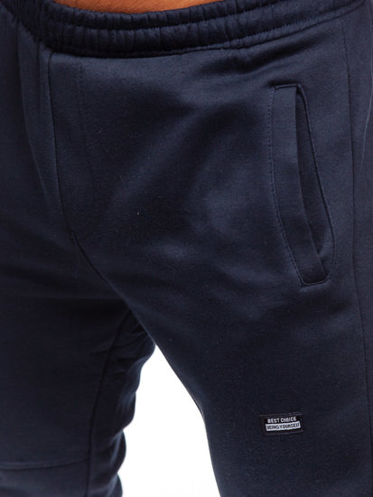 Pantaloni de trening bleumarin Bolf KK2231