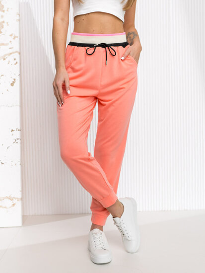 Pantaloni de trening coral dame Bolf YY30NM