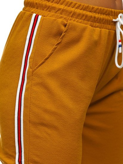 Pantaloni de trening dame camel Bolf YW01020A