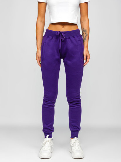 Pantaloni de trening dame violet Bolf CK-01