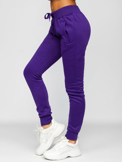 Pantaloni de trening dame violet Bolf CK-01