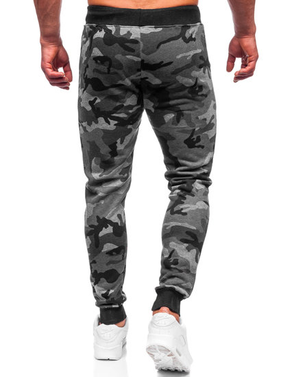 Pantaloni de trening grafit army Bolf KK04