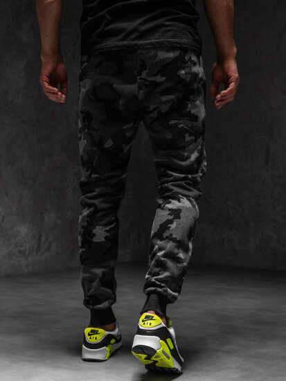 Pantaloni de trening grafit-army Bolf KZ15A1