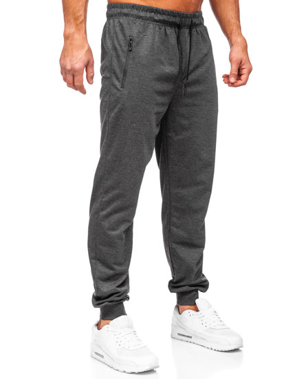 Pantaloni de trening joggers grafit Bolf JX6105