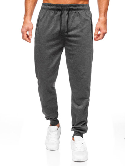 Pantaloni de trening joggers grafit Bolf JX6105