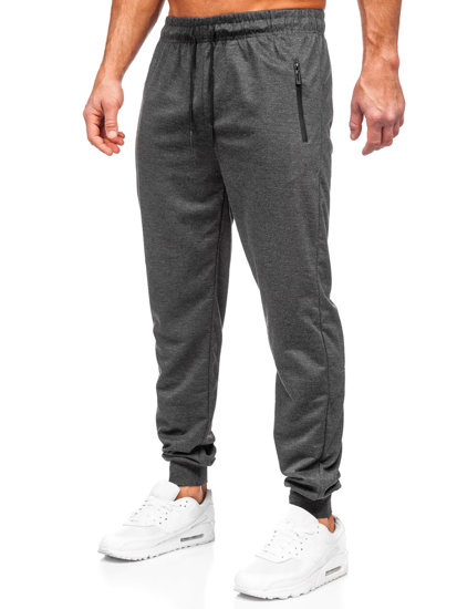 Pantaloni de trening joggers grafit Bolf JX6105