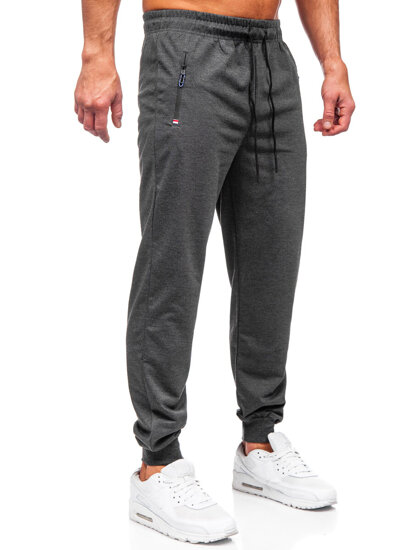 Pantaloni de trening joggers grafit Bolf JX6107