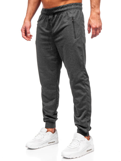 Pantaloni de trening joggers grafit Bolf JX6109