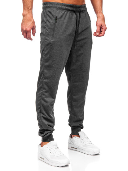 Pantaloni de trening joggers grafit Bolf JX6109