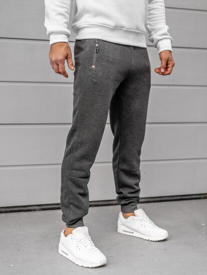 Pantaloni de trening joggers grafit Bolf JX6206A