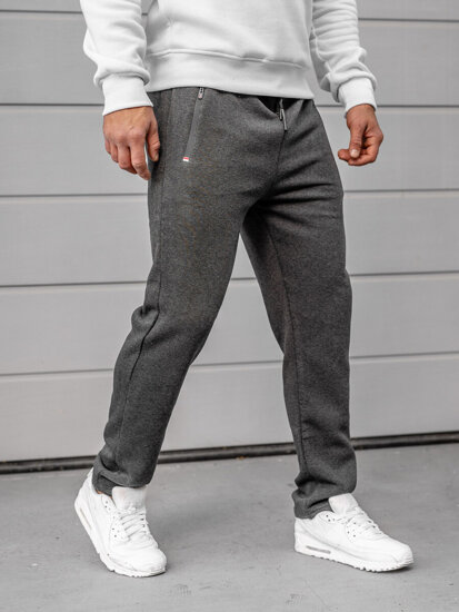 Pantaloni de trening joggers grafit Bolf JX6209A